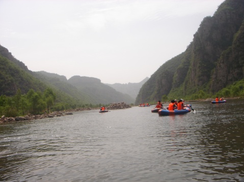 漳河小三峡漂流